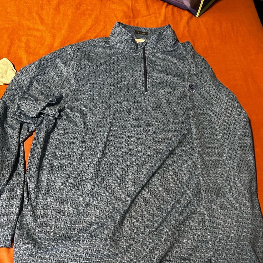 Turtleson Lime Design Quarter Zip practically new only wore it twice. XL